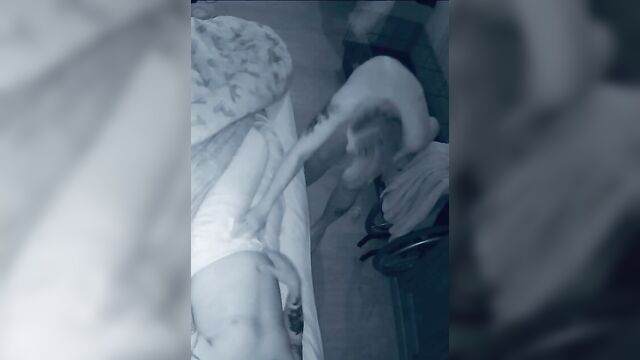 Mother sneaks in son’s room during the night and rides his big cock - 2 image