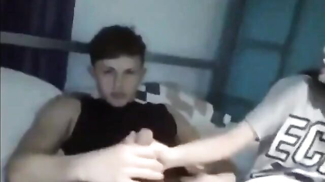 Brother Shows His Sister How To Jerk Off A Dick - 5 image