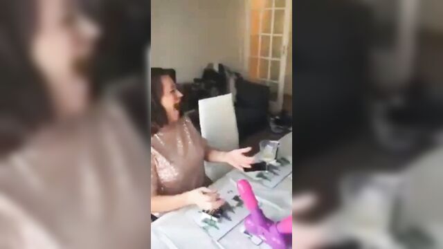 Mother and daughter have Fun homemade - 5 image