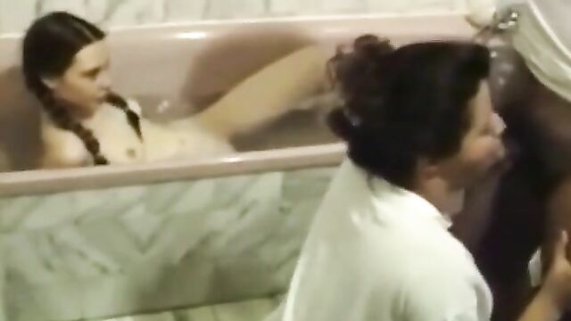 Real mom sucking sons dick in front of daughter - 5 image