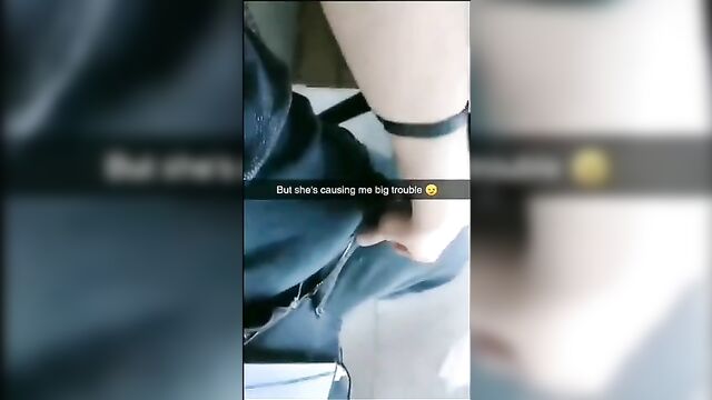 Helping my daughter out with her first public incest sex - 3 image