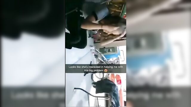 Helping my daughter out with her first public incest sex - 4 image