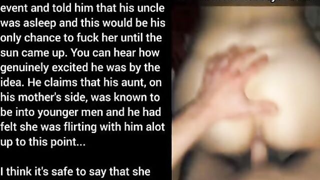 Auntie snuck into her nephew's room and fucked him - 2 image