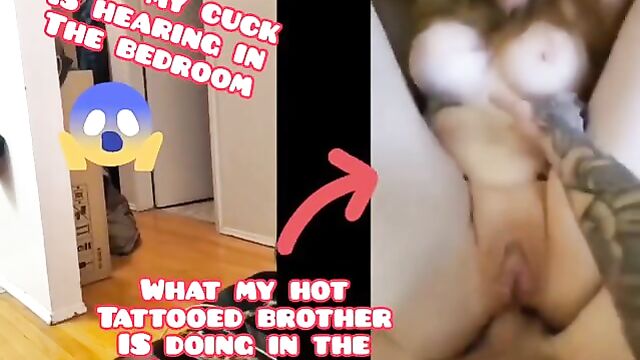 What my husband hears in the bedroom when I fuck my son - 1 image