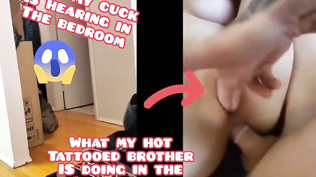 What my husband hears in the bedroom when I fuck my son