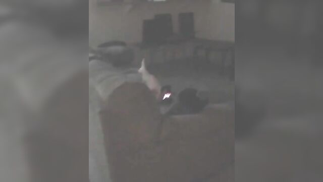 Real brother caught his sister watching porn and fingering homemade - 1 image