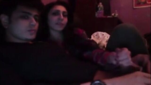 Brother and sister fuck at home on webcam - 4 image