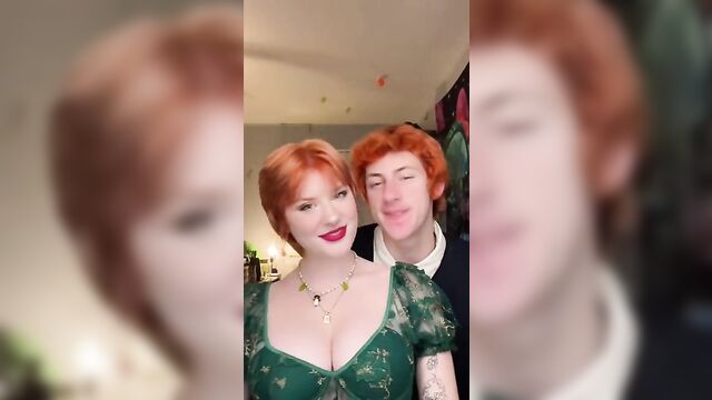 Siblings kissing tiktok with sister and brother - 1 image