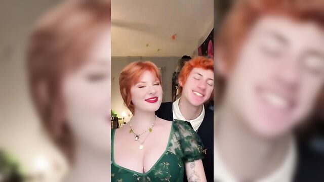 Siblings kissing tiktok with sister and brother - 2 image
