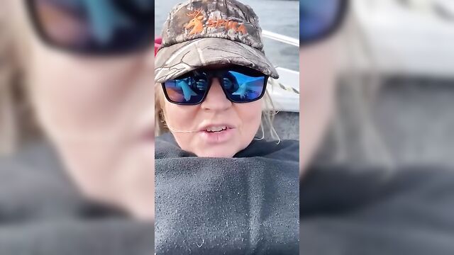 Pervy Dad Fucks Mom's Cunt With A Fish On A Fishing Trip - 1 image