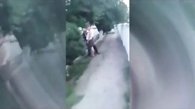 Grandpa Fingered his granddaughter in public - 1 image