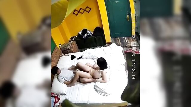 Fucking my Chinese mommy with big tits while daddy cheats - 1 image