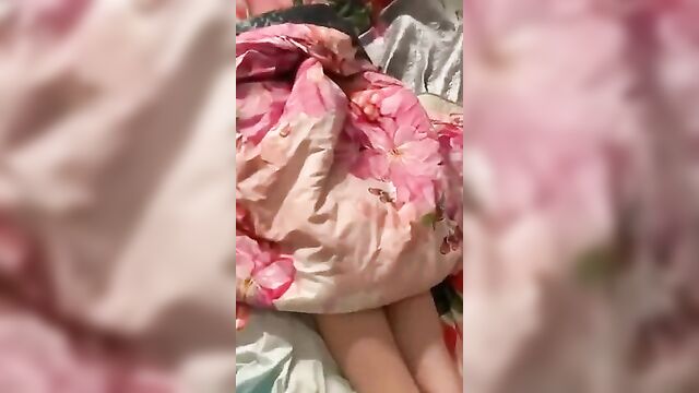 Daddy takes the cover off sleeping pretty daughter - 1 image