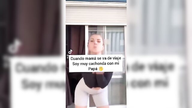 TikTok Daughter for Father - Anal incest Sex - 1 image