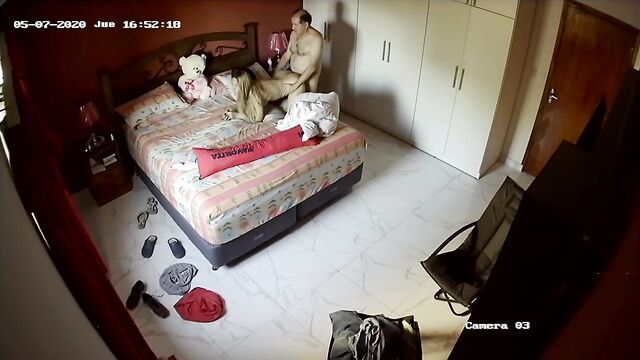 Fucking with Daddy caught by hacked webcam - 3 image