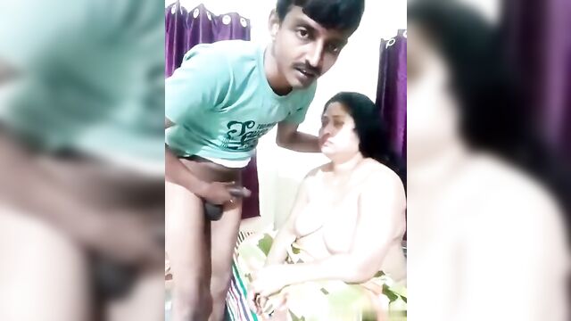 Mother and son real incest sex from India - 1 image