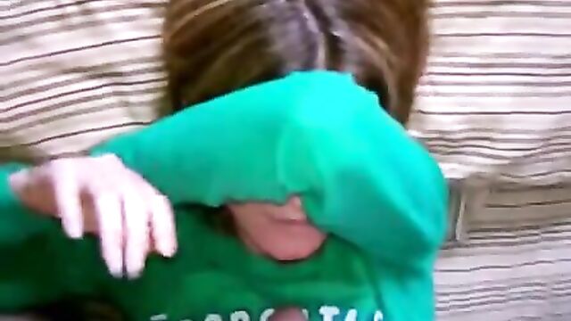 Hidden Face Drunk Daughter Blowjob Father - 1 image