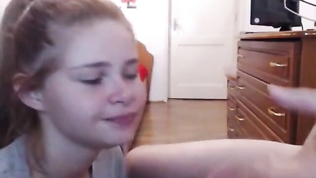 Sister is practicing with her brother’s cock - 3 image