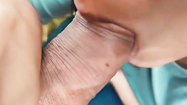 Real mom suck son’s dick on the public - 3 image