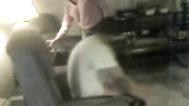 My mom's blowjob after I get home from work - 1 image