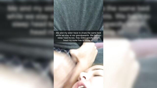 Brother and sister have to share the same bed family taboo - 5 image