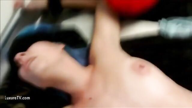 Petite daughter bites off more than she can chew family incest