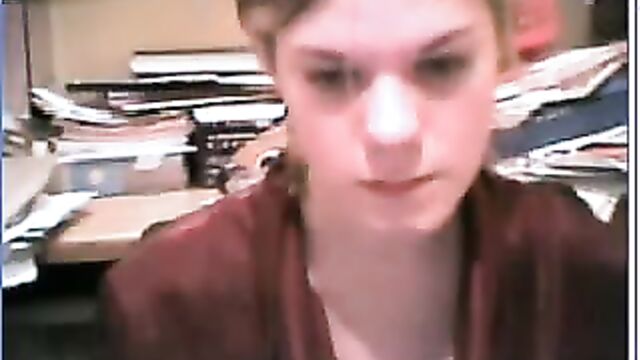 Perv Brother Fucks his Sexy Sister on Webcam