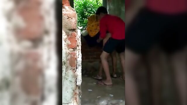 Indian village boy fucking his own mother outdoor - 3 image
