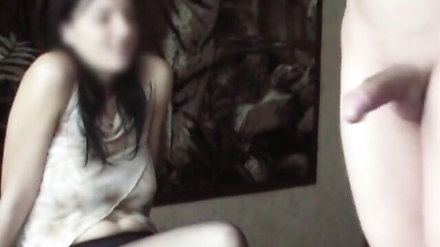 Sister sees her brother's dick for the first time - 5 image