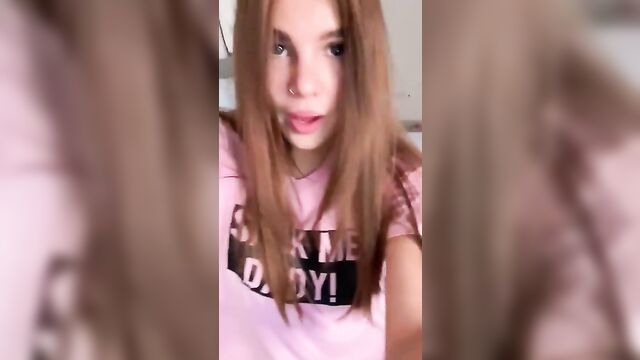 Daughter asks daddy to spank her - 1 image