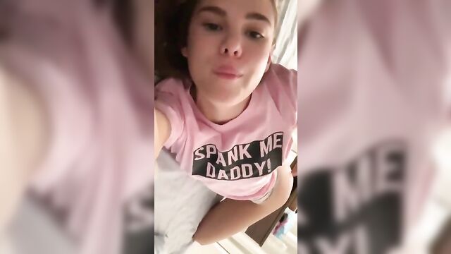 Daughter asks daddy to spank her - 5 image