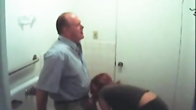 Daughter Gives Daddy A Quick Blowjob