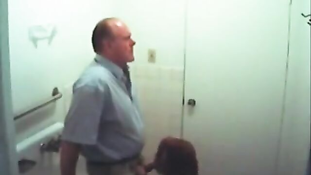 Daughter Gives Daddy A Quick Blowjob - 2 image