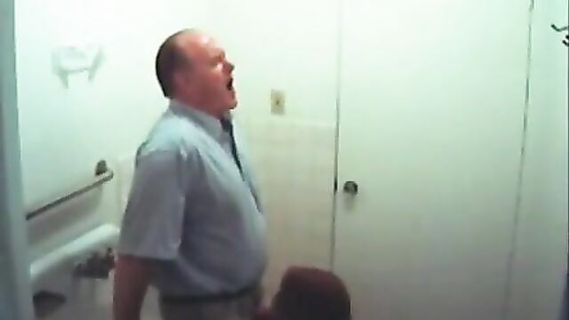 Daughter Gives Daddy A Quick Blowjob - 3 image