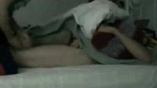 Older sister sucks brothers cock while he sleeps - 4 image