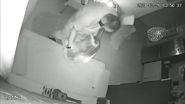 Incest sex with daughter & father caught on hidden camera - 1 image