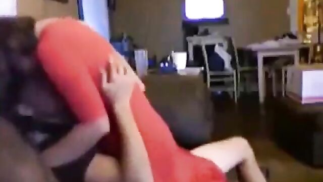 Young Sister and brother enjoy incest sex when home alone - 1 image