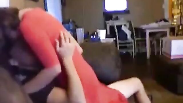 Real mom and teen son blowjob homemade - 1 image