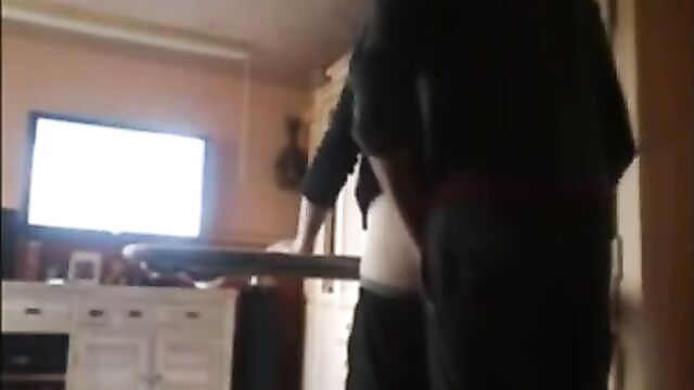 Dad quickie sex with daughter homemade - 2 image