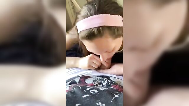 Sister With Long Hair Becomes Perfect Slut And Begs For Facial - 2 image