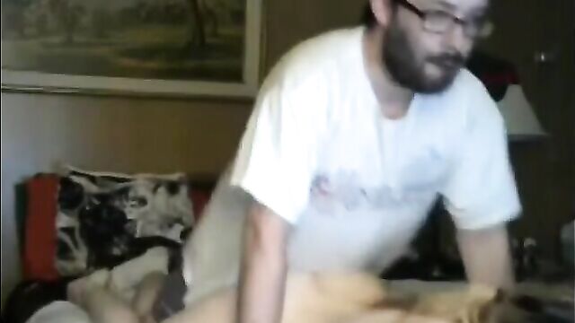 Older Brother Fucks His Sister With Glasses - 2 image