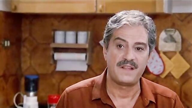 Pretty daughter topless in front of her father Scene from mainstream movie - 4 image